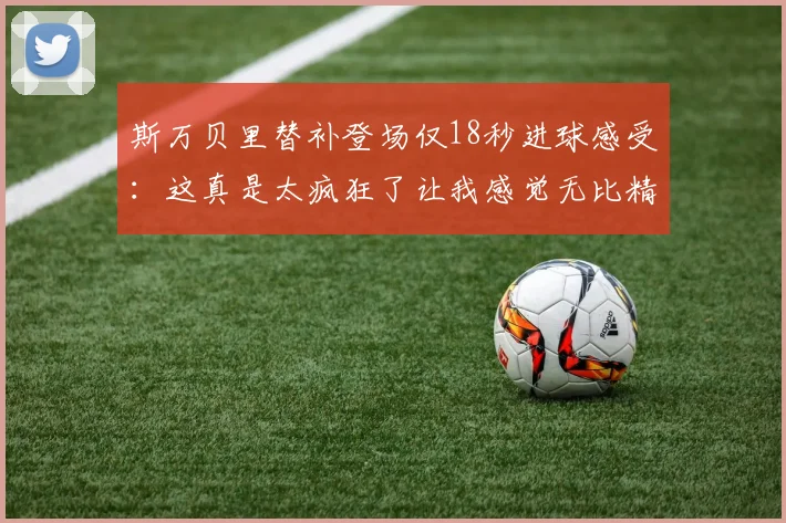 斯万贝里替补登场仅18秒进球感受：这真是太疯狂了让我感觉无比精彩